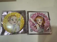 プリパラ アイカツ 映画 大空あかり 新城ひなき 缶バッチ
