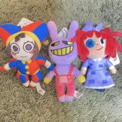 アメイジングデジタルサーカス ぬいぐるみ 3点セット