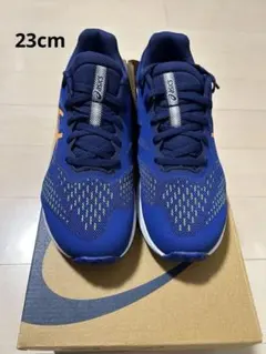 【新品）ASICS スニーカー　LAZERBEAM 23cm