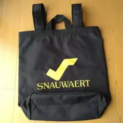 SNAUWAERT トートバッグ 黒