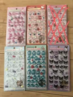 サンリオ ボンボンドロップシール ミニ　5種セット