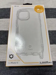 iFace スマホケース　クリア　iPhone15