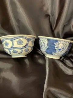 アンティーク　陶藝　古染付　繁陶