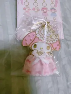 レディマイメロディ シークレットキーホルダー ピンク ローズ バラ