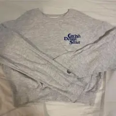 Cavish ショート丈スウェット　トレーナー グレー