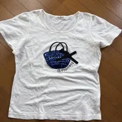 GALLERY VISCONTI バッグ刺繍 Tシャツのサムネイル