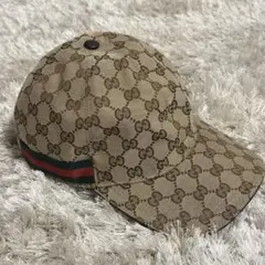 GUCCI グッチ GGパターンベースボールキャップ