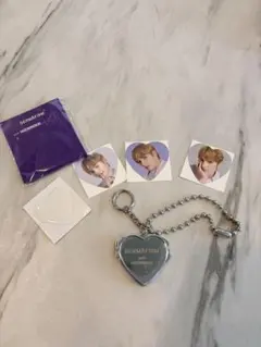 DERMAFIRM ハート型キーホルダー セット