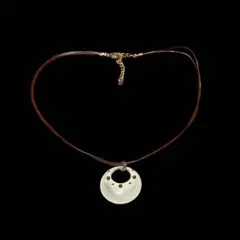 円形ペンダント ネックレス