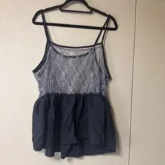 chocol raffine robe レースキャミ　チャコールグレーのサムネイル