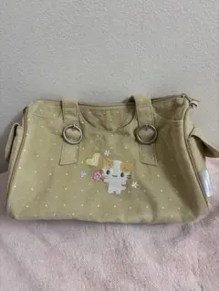マシュマロみたいなふわふわにゃんこ バッグ 当時物 - メルカリ
