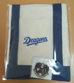 中日ドラゴンズ トートバッグ＆ワッペンセット