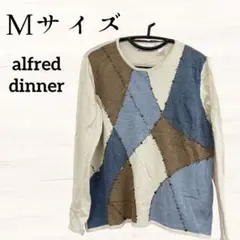 alfred dunner レディース　長袖　薄手　ニット　Mサイズ
