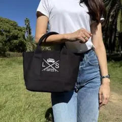 正規品　LUSSO SURF ミニトートバッグ　ブラック　ロンハーマン