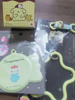 サンリオ　ポムポムプリン　ハッピーセット スマホストラップ まとめ売り