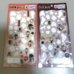 【正規品】ハイキュー　チェリジェムステッカー　音駒　稲荷崎　おすそ分け
