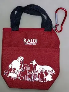 KALDI 犬イラスト ポーチ バックのみ