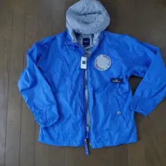 GAP Kids150cm　フード付きウィンドブレーカー青