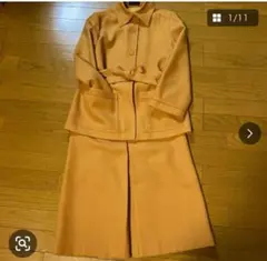 一時お値下げ　美品　ウール100% ニューヨーカー　ジャケット&スカート　M〜L