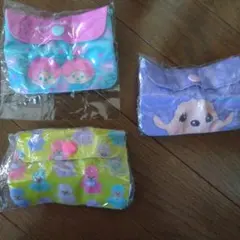 モンチッチフラットコインケースＣ.Ｄ.Ｅセット