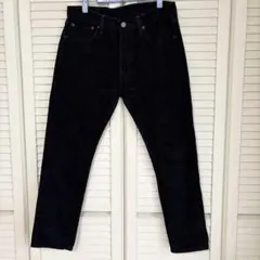 Levi's 501 ブラックデニム スリムフィット　トルコ製