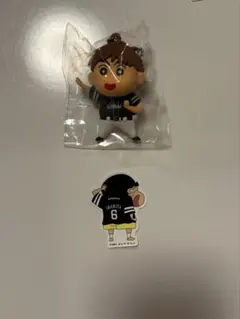 福岡ソフトバンクホークス クレヨンしんちゃん ラバーマスコットキーチェーン