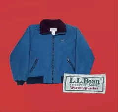 L.L. Bean 青 ダウンジャケット
