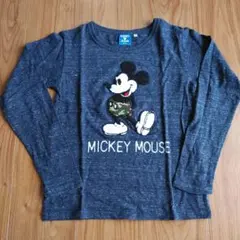 Disney Jeans ミッキーマウス 長袖カットソー 140