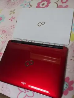 可動ジャンクPC2台セット　富士通LifeBook AH45/W AH77/D