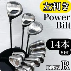 【左利き/レフティ】 パワービルト BRING ゴルフクラブ 初心者 セットのサムネイル