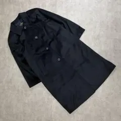 イタリア製生地×日本製 緯糸カシミヤ100% ウール ロングステンカラーコートのサムネイル