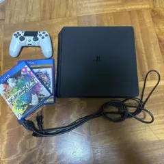 PS4 CUH2100A Jet Black 500GB+付属品+ソフト2本