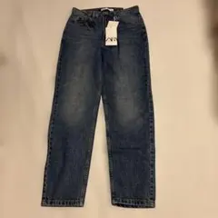 ZARA マムフィットデニム ブルーデニム 34サイズ
