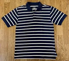 エルエルビーン ポロシャツ 古着 アメリカ 90s M ボーダー