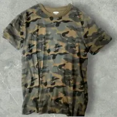【00s】オールドネイビー 迷彩柄半袖Tシャツ S M相当 カモフラ 古着
