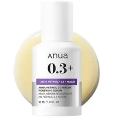 アヌア　レチノール0.3 ナイアシンリニューイングセラム30ml