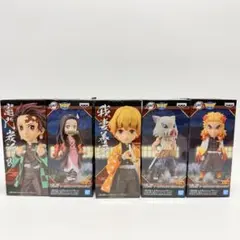 wcf 鬼滅の刃　全5種　セット　ワールドコレクタブルフィギュア