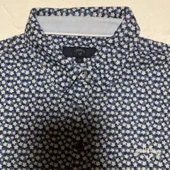 Callaway 小花柄シャツ LLサイズ ネイビー