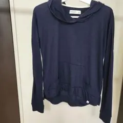 abercrombie キッズ フード付きカットソー L ネイビー