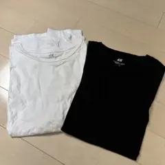 H&M クルーネックTシャツ 2枚セット EUR XL