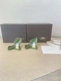 未使用近✨ヘレンド シノワズリ マンダリン カードスタンド 箸置き 未使用近✨ヘレンド シノワズリ マンダリン カードスタンド 箸置き