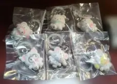 ⭐*️様 サンリオ めじるしアクセサリー めじるしチャーム ふわふわスノー　③