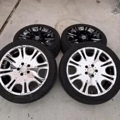 245/45R19 タイヤホイールセット　レイシーンD8 美品のサムネイル