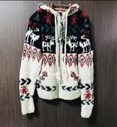 CHAMULA チャムラ ニットセーター L チャムラ〉メリノウール100%！メキシコの職人によるハンドメイド