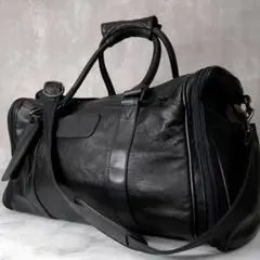 00s archive 2way leather boston bag y2k - メルカリ