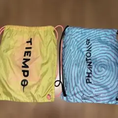 NIKE TIEMPO & PHANTOM ドローストリングバッグ