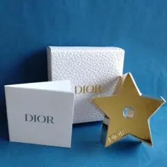 ChristianDior　フォトフレーム　フォトスタンド　星形　ゴールド