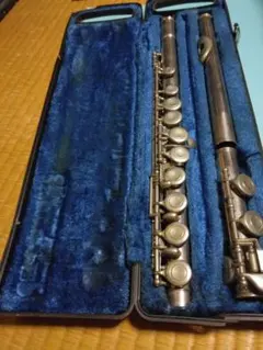 ☆Pearl Cantabileオール銀製リングキーフルート本体 ケース付き