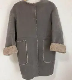 よこ様専用　リバーシブルムートンコート