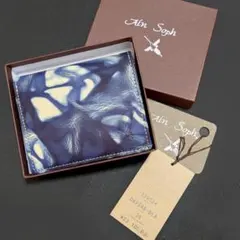 Ain Soph (アインソフ)　藍染　折財布　日本製　未使用のサムネイル